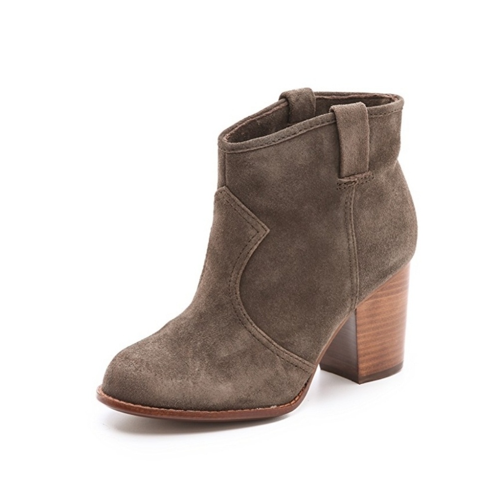 Splendid Lakota Suede Booties Sz 10 in Smoke